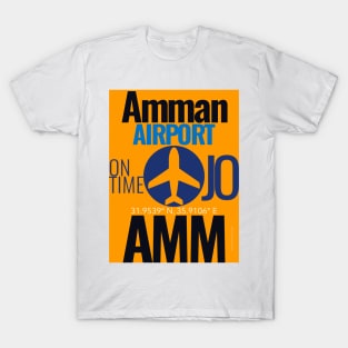 AMM airport code sand T-Shirt